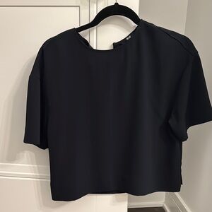 Uni Qlo Elegant navy Women's Top